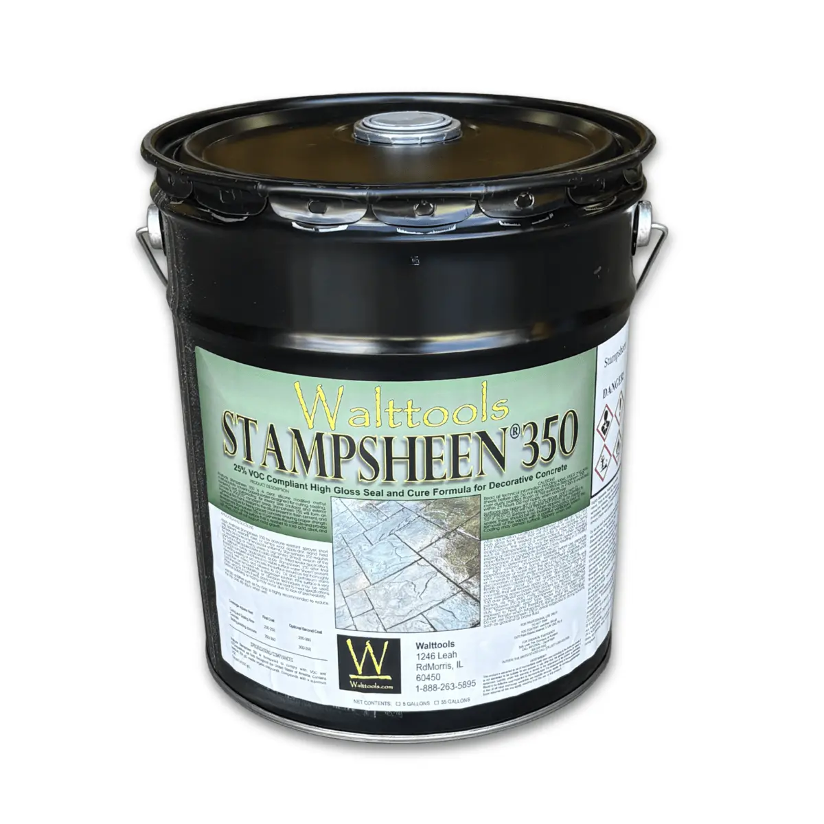 Stampsheen 350 High Gloss Decorative Concrete Sealer — The Sealer Dispensary Cohoes NY